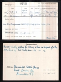 CUDBY WILLIAM(medal card)