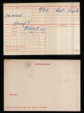 DENTON HENRY THOMAS(medal card)