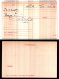 DUNKLEY GEORGE ERNEST(medal card)