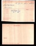 DURWARD DUNCAN(medal card)