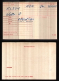 ELSON WALTER GEORGE(medal card)