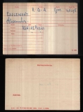 ESSLEMONT ALEXANDER(medal card)