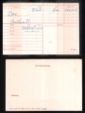 JAY ARTHUR BENJAMIN(medal card)