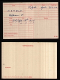 KEMBLE WILLIAM JOHN(medal card)