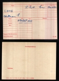 LONG WILLIAM GEORGE(medal card)