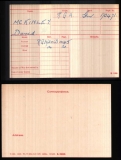 McKINLAY DAVID(medal card)