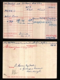 MORRIS ROBERT CE(medal card)