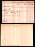 MOUNFIELD JOHN COURTER(medal card)