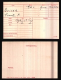 OLIVER FRANK ALBERT(medal card)