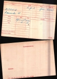 RITCHIE ALEXANDER WALKER(medal card)