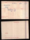 ROBERTS HARRY(medal card)