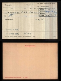 SAUNDERS ALBERT VICTOR(medal card)