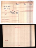 SEWTER ALBERT GERALD(medal card)