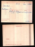 SEXTON BERTRAM CHRISTIAN(medal card)