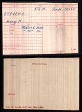 STEVENS HENRY HERBERT(medal card)