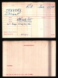 TRAVERS WILLIAM PATRICK(medal card)