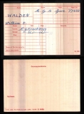 WALDEN WILLIAM EDWIN(medal card)