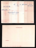 WEBB CHARLES HENRY(medal card)