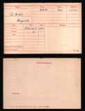 ZANI REGINALD(medal card)