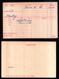 LEE STANLEY(medal card)