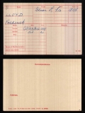 LLOYD FREDERICK DAVID(medal card)