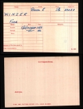 WINZER FRED(medal card)