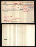 BEECHAM HENRY(medal card)