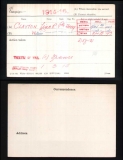 CLAYTON WILLIAM(medal card)