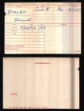 STALEY SAMUEL(medal card)