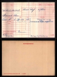 WILLIAMS LEONARD CHARLES(medal card)