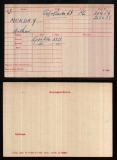 MUNDAY ARTHUR(medal card)