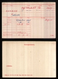 NORMAN FREDERICK(medal card)