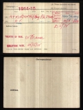 ATKINSON HAROLD FREDERICK(medal card)