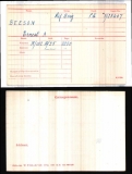 BEESON ERNEST ALBERT(medal card)