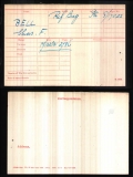 BELL CHARLES FREDERICK(medal card)