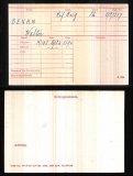 BEVAN WALTER(medal card)