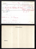 BURNS THOMAS HENRY(medal card)