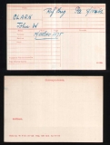 CLARK JOHN WILLIAM(medal card)