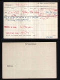 COOKE GEORGE HERBERT(medal card)