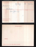 DAVEY WILLIAM J(medal card)