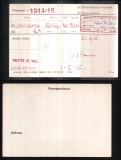 DAVIDSON WILLIAM ARTHUR(medal card)