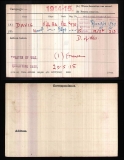 DAVIS HOWARD(medal card)