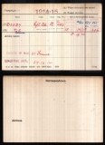 DOODY THOMAS EDWIN(medal card)