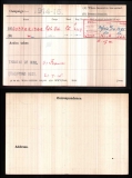 GODDERIDGE WILLIAM CHARLES(medal card)