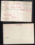 JAMES WILLIAM(medal card)