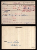 KERR EDWARD BOURNES(medal card)