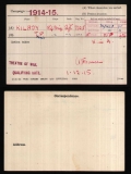 KILROY THOMAS PATRICK(medal card)