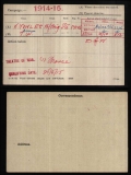 KNOWLES THOMAS WALTER(medal card)