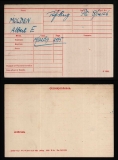 MOLDEN ALBERT EDWIN(medal card)