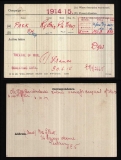 PASK PHILLIP HENRY(medal card)